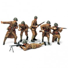 Figurines 2ème Guerre Mondiale : Infanterie Française 1940