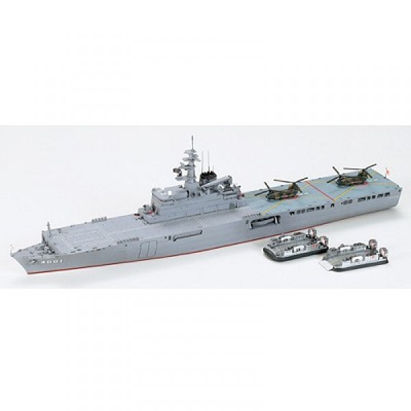 Ship model: LST 4001 Ohsumi - Tamiya-31003