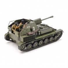 Maqueta de tanque: Cañón autopropulsado SU-76M
