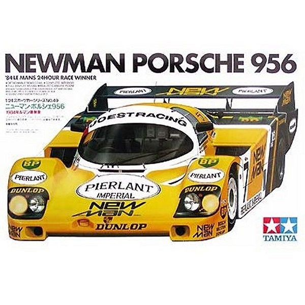 Maquette voiture : Newman Porsche 956 Le Mans 1984 - Tamiya-24049