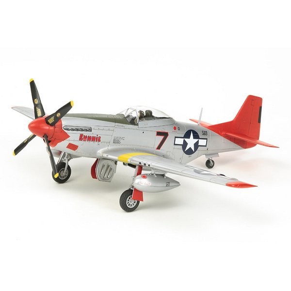 Maquette avion : P-51D Mustang Tuskegee Airmen - Tamiya-25147