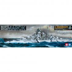 Maquette bateau : Cuirassé Bismarck
