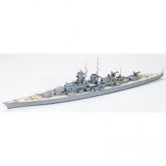 Maquette bateau : Croiseur Gneisenau