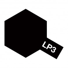 Lacquered paint: LP3 - Matt black