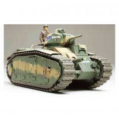 Maqueta de tanque: Tanque B1bis con motorización