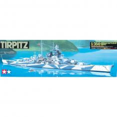 Maqueta de barco: Coraza Tirpitz