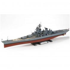 Schiffsmodell: Schlachtschiff USS Missouri 1991