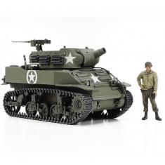 Maqueta de tanque : Howitzer Obús autopropulsado M8 americano
