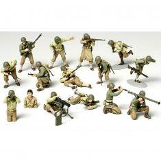 Figurines 2ème Guerre Mondiale  : Set Infanterie Américaine