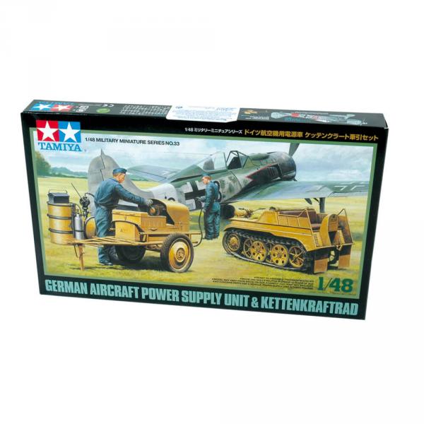 Maqueta militar: generador de aeroplanos Kettenk - Tamiya-32533