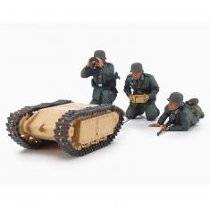 Figures WWII : German Assault Pioneer Team and Goliath set
