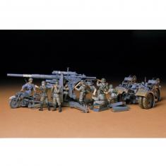 Militärfahrzeugmodell: Canon FlaK 36/37 88mm