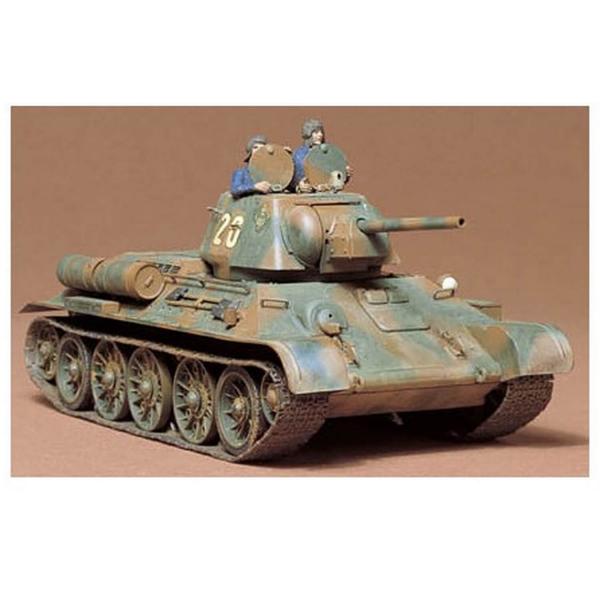 Maquette véhicule militaire : Char T34/76 1943 - Tamiya-35059