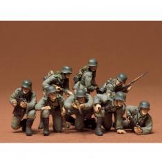 Maquette Figurine Militaire : Grenadiers Allemands (Panzergrenadiers)