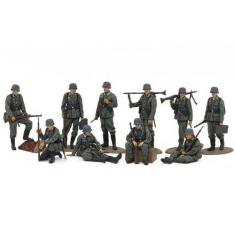 Figurines Militaires : Infant. Wehrmacht Milieu 2ème GM