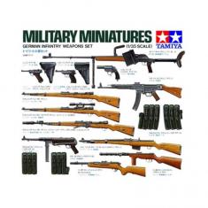 Accesorios militares: armamento de infantería alemán
