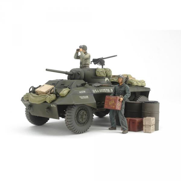 Maqueta de vehículo militar: M8 "Greyhound" Combat Patrol - Tamiya-25196