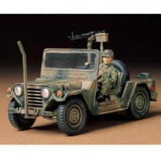 Maquette Véhicule Militaire : U.S. M151A2 Ford MUTT