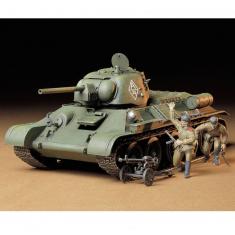 Maquette de char : Char Russe T34/76 "ChTZ"