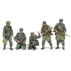 Figuras militares: Set de infantería alemana (finales de la Segunda Guerra Mundial)