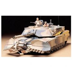 Maqueta de tanque M1A1 Abrams dragaminas