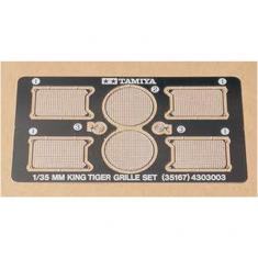 Diorama accessories: King Tiger grilles