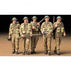 Figurines militaires : Fantassins Britanniques  