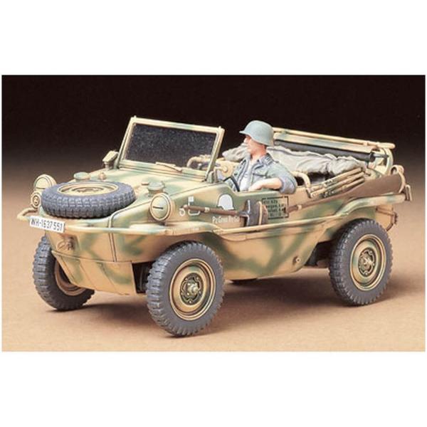 Maquette véhicule militaire : Schwimmwagen Type 166 - Tamiya-35224