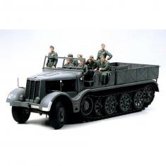 Maquette véhicule militaire : Half Track Lourd Famo    