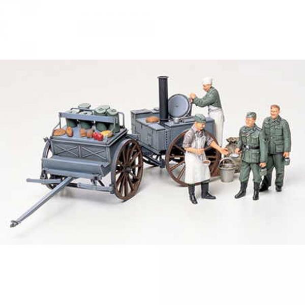 Accesorios de diorama: cocina campestre alemana - Tamiya-35247