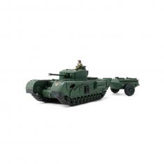Tank model: Churchill MK.VII Crocodil