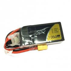 Lipo 1050mAh 14.8V 75C 4S1P Tattu