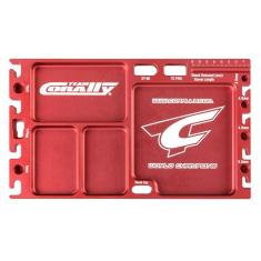 Team Corally - Multi-purpose Ultra Tray - CNC Machined aluminium - Rouge