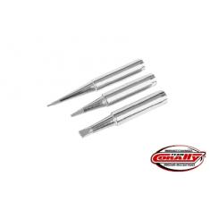 Team Corally - Embout fer à souder - Set 3 pcs