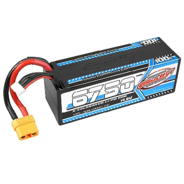 Lipo 4S 14.8V 6750mAh 100C X-Celerated XT90 - C-49731