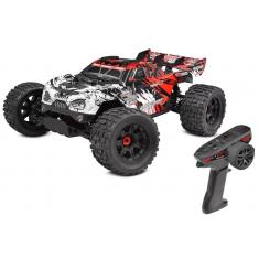 Truck Corally Kagama-4 rouge brushless 4S basher - RTR