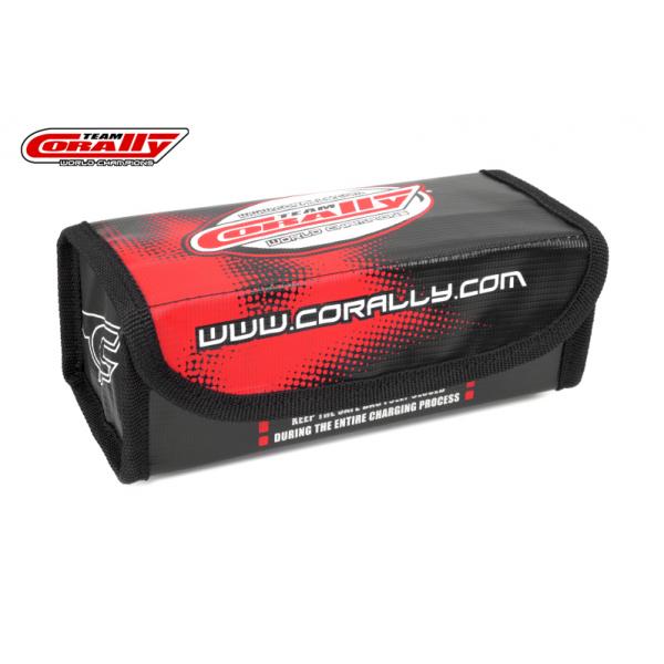 Team Corally - Lipo Safe Bag - Sport - pour 2 x batterie 2S HardCase - C-90248