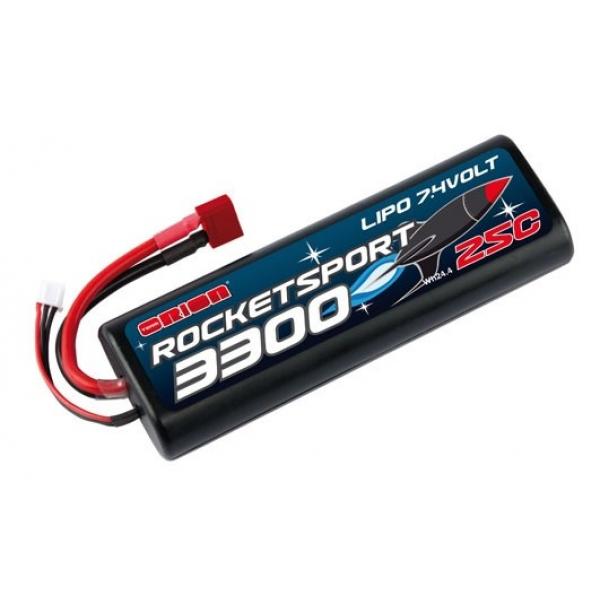 Rocket Sport 3300 LiPo 7,4V (Deans Plug) - ORI14164