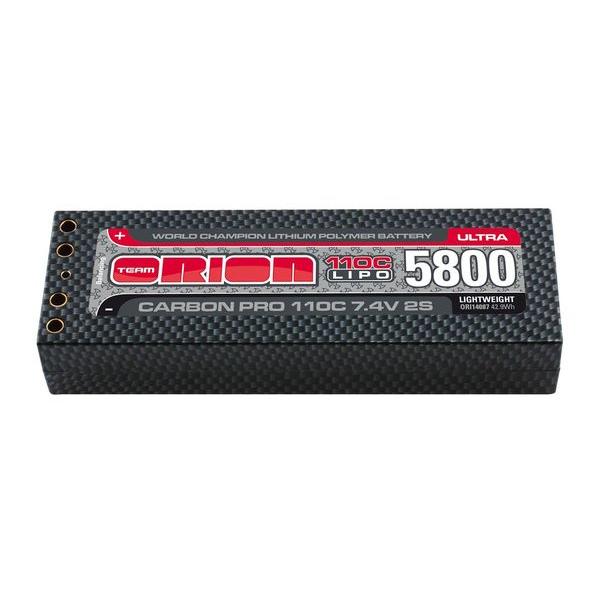 Carbon Pro Ultra LiPo Lightweight 5800 110C 7,4V Tubes - ORI14087