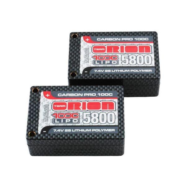 Carbon Pro 5800  100C 7.4V Saddle Pack  (Tubes) - ORI14063