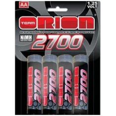 ORION - Pile rechargeable R6 AA 2700 mah x 4