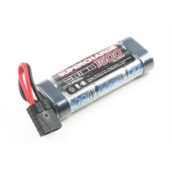 Supercharge 1600 Stick Pack 7,2V NiMH w/TRX Plug 16AWG (1.29mm diam - 1.31mm2 sect) (Slash & E-Revo  - ORI13002