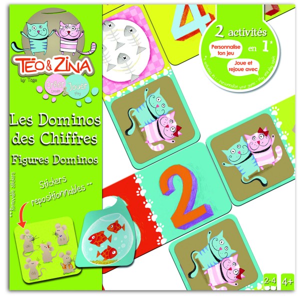 Les Dominos des Chiffres - TeoZina-JEU04