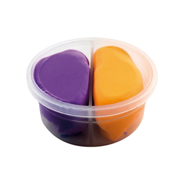 Pâte à modeler Padaboo - Violette et orange - TeoZina-PZL04
