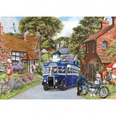 500-piece puzzle: Tight corner