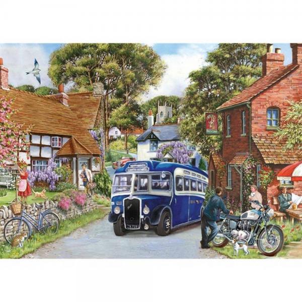500-Teile-Puzzle: Enge Ecke - HP0386