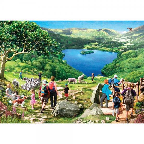 Puzzle 500 Teile XXL: Seeblick - HP0760