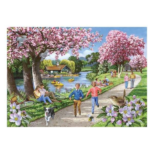 1000-Teile-Puzzle: Apfelblütenzeit - HP0729