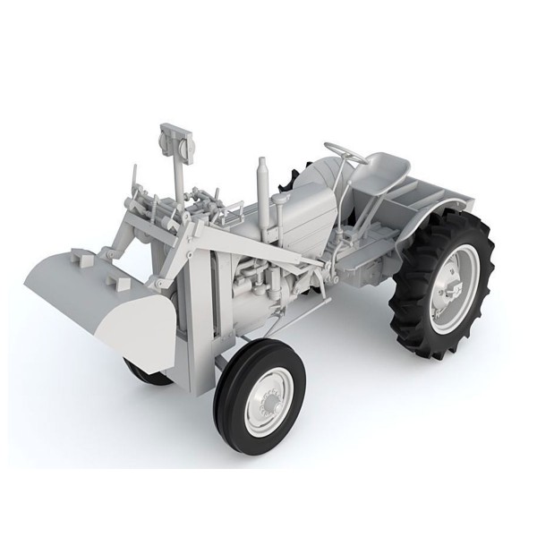Maquette véhicule militaire : Case Loader - US ARMY - Thunder-THU35002