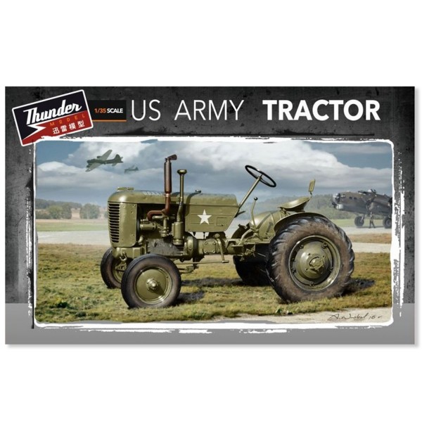 Maquette tracteur militaire : US Army Tractor 1944 - Thunder-THU35001